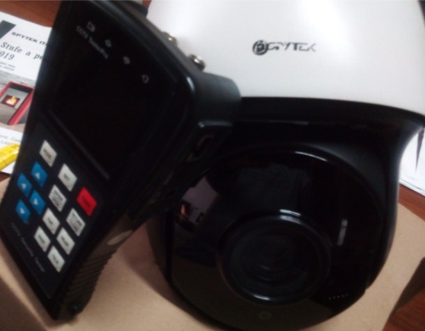 Tester per installazione telecamere ptz
