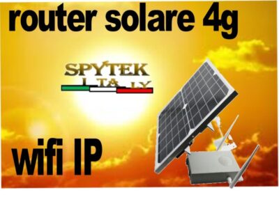 Router Solare 4G Wifi IP